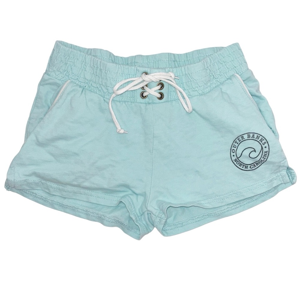 Girls teal athletic shorts
